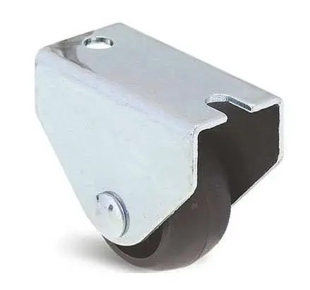 Produktfoto 1 von Guitel Hervieu Feststehend Rolle, Rad ø 40 mm, 40 kg, Ges H. 43 mm, Rad B. 16 mm, Polypropylen