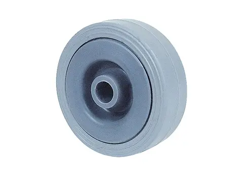 Produktfoto 1 von Guitel Hervieu Lauffläche: Thermoplastischer Kautschuk, Polypropylen Rollwagenrolle Grau, 12 kg Ø 30 mm, B. 14 mm
