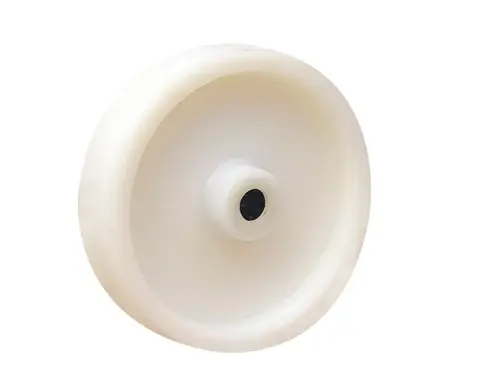 Guitel Hervieu Polypropylen, Einteilig Rollwagenrolle Weiß, 150 kg Ø 100 mm, B. 32 mm
