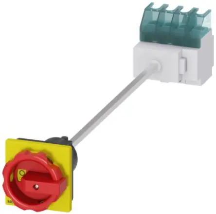 Siemens SENTRON 3LD Trennschalter ohne Sicherung 4-polig Boden 32A 11.5 kW Rot, Gelb IP65