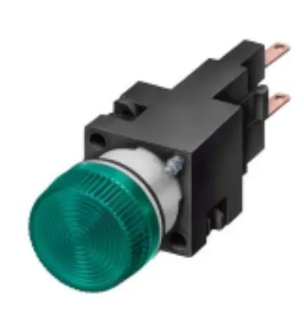 Produktfoto 1 von Siemens 3SB2 Weiß Anzeige, Lötanschluss 24V 16 mm, IP65