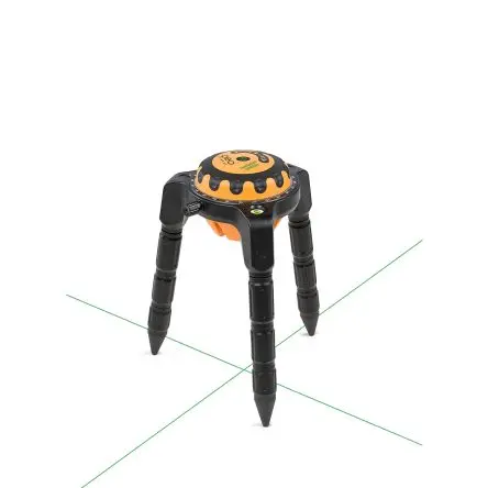 Produktfoto 1 von geo-FENNEL GeoSpider GREEN Lasernivelliergerät 525 nm ±3/10 mm/m Innenbereich, Außenbereich Laserfarbe Grün 2, Klasse 2
