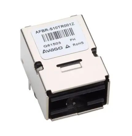 Produktfoto 1 von Broadcom LWL-Transceiver, Kompakt und mit Schlüssel Vielseitige Verbindung Duplex-Anschluss 650 nm Wellenlänge max.