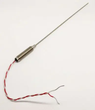 Produktfoto 1 von RS PRO XQ Edelstahl 310 Mineralisoliertes Thermoelement Typ K, Ø 1.5 mm x 150 mm 750 °C → 1100 °C