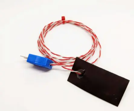 Produktfoto 1 von RS PRO XQ Perfluoralkoxyalkan Magnetstreifen-Thermoelement Typ K, Ø 1 mm x 1 m 750 °C → 100 °C