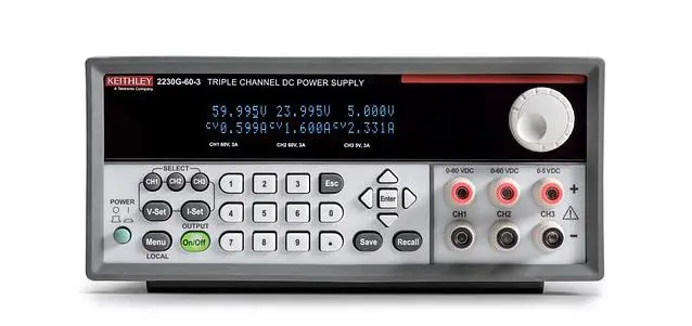Produktfoto 1 von Keithley 2230-60-3 2-Kanal Digital Labornetzgerät 375W, 0 → 60V / 3A