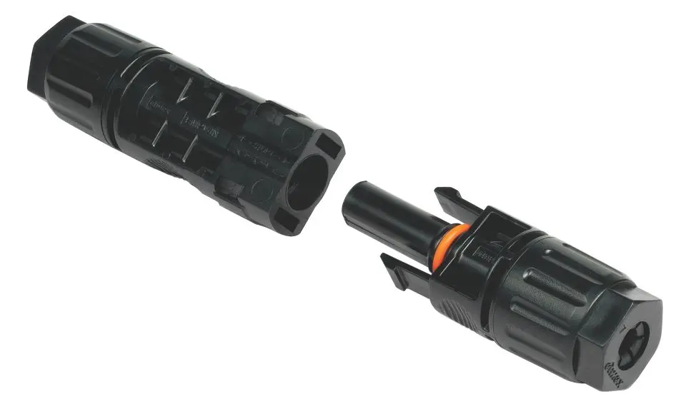 Produktfoto 1 von RS PRO Solarsteckverbinder Stecker/Buchse Kabel Solarsteckverbinder Crimpbefestigung 6 mm², 1.5 kV