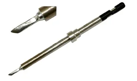 Produktfoto 1 von Hakko 8.5 mm Lötspitze 1.4 mm Meißelform, gerade 45 ° T30 für Lötstation Hakko FM-2032