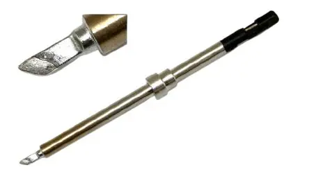 Produktfoto 1 von Hakko 6 mm Lötspitze 1.8 mm Meißelform, gerade 45 ° T30 für Lötstation Hakko FM-2032
