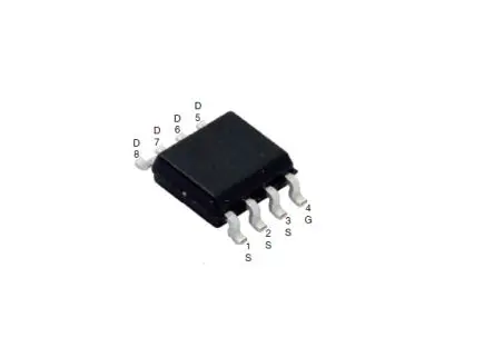 Produktfoto 1 von Vishay Si4153DY Typ P-Kanal, Oberfläche MOSFET 30 V / -19.3 A 5.6 W, 8-Pin SO-8