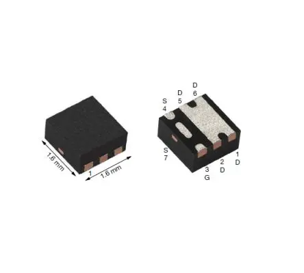 Produktfoto 1 von Vishay SIB Typ N-Kanal, Oberfläche MOSFET 6 V / 6 A 1 W PowerPAK SC-75
