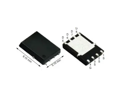Produktfoto 1 von Vishay SiR Typ N-Kanal, Oberfläche MOSFET 80 V / 78.4 A 71.4 W, 8-Pin PowerPAK SO-8