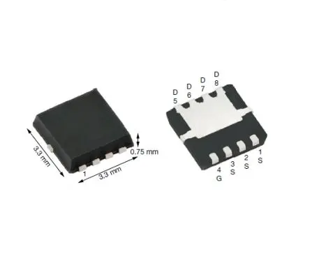 Produktfoto 1 von Vishay SISA10BDN Typ N-Kanal, Oberfläche MOSFET 30 V / 104 A 63 W, 8-Pin PowerPAK 1212-8PT
