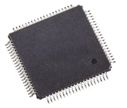 Produktfoto 1 von Microchip Mikrocontroller PIC18F PIC 8 bit Oberfläche 32kB Flash TQFP 80-Pin 80 MHz 2 kB RAM