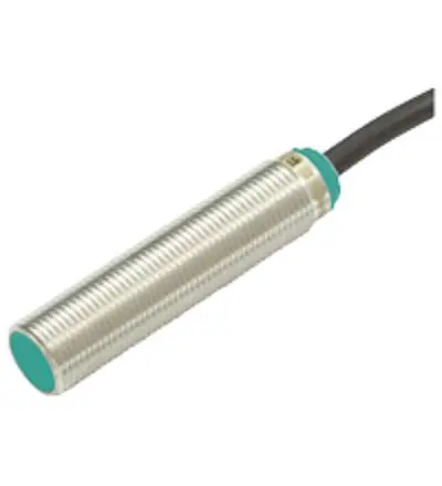 Produktfoto 1 von Pepperl + Fuchs NBN M12 Induktiver Näherungssensor, Gewinderohr PnP / 200mA 4 mm, IP68 240 V ac 36 V dc