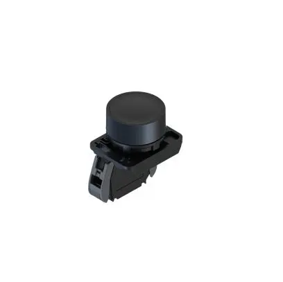Produktfoto 1 von RS PRO ECX4 Druckschalter Panel Ø 23 mm, SPST Schwarz, IP65