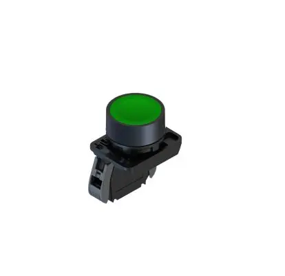 Produktfoto 1 von RS PRO ECX4 Druckschalter Panel Ø 23 mm, SPST Grün, IP65