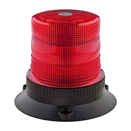 Produktfoto 1 von RS PRO VLCB LED Filament/Warnsummer LED-Signalleuchte 110V Rot Basis, Ø 145 mm x 123 mm IP67