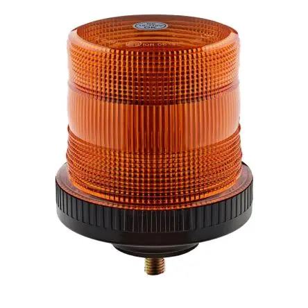 Produktfoto 1 von RS PRO VLCB LED Filament/Warnsummer LED-Signalleuchte 110V Gelb Basis, Ø 111 mm x 120 mm IP67