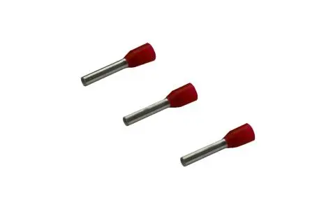 Produktfoto 1 von Rittal AS 4050.774 Aderendhülse, Stift ø 3.5 mm, Rot, Polypropylen, 10mm, Isoliert, 16 AWG max.