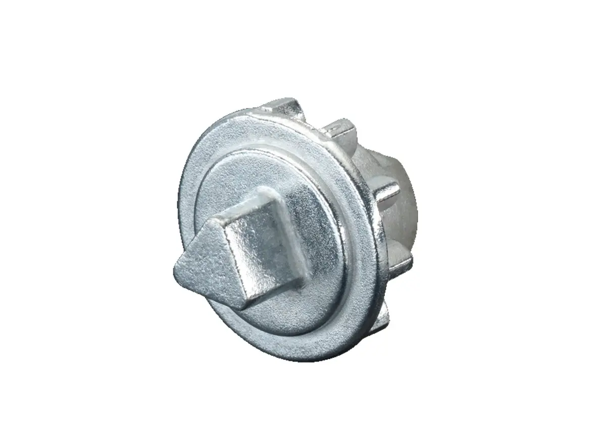 Produktfoto 1 von Rittal 6.5 mm Dreieckschloss für Verriegelungssystem-Griffe Zinkdruckguss