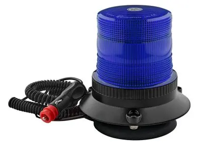 Produktfoto 1 von RS PRO VLCB LED Filament/Warnsummer LED-Signalleuchte 110V Blau Basis, Ø 145 mm x 145 mm IP67