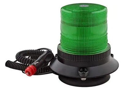 Produktfoto 1 von RS PRO VLCB LED Filament/Warnsummer LED-Signalleuchte 110V Grün Basis, Ø 145 mm x 145 mm IP67