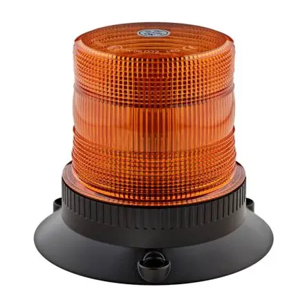 Produktfoto 1 von RS PRO VLCB LED Filament/Warnsummer LED-Signalleuchte 110V Gelb Basis, Ø 145 mm x 123 mm IP67