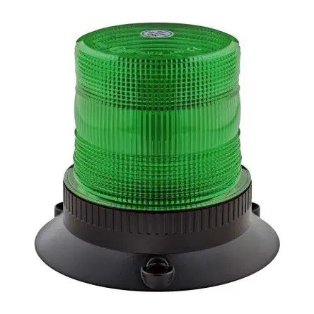 Produktfoto 1 von RS PRO VLCB LED Filament/Warnsummer LED-Signalleuchte 110V Grün Basis, Ø 145 mm x 123 mm IP67