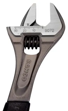 Produktfoto 1 von Bahco Schraubenschlüssel Rollgabelschlüssel, Kunststoff Griff, Backenweite 31 mm, / Länge 257mm