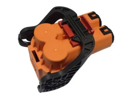 Produktfoto 1 von Amphenol Industrial ExcelMate HVSL100 EV-Steckverbinder, PowerLok-Stecker mit HVIL 250A, 1-reihig, 2-polig, Buchse,