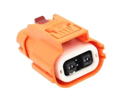 Produktfoto 1 von Amphenol Industrial HVSL282 EV-Steckverbinder, PowerLok-Buchse mit HVIL 23A, 1-reihig, 2-polig, Stecker, 4mm², Buchse