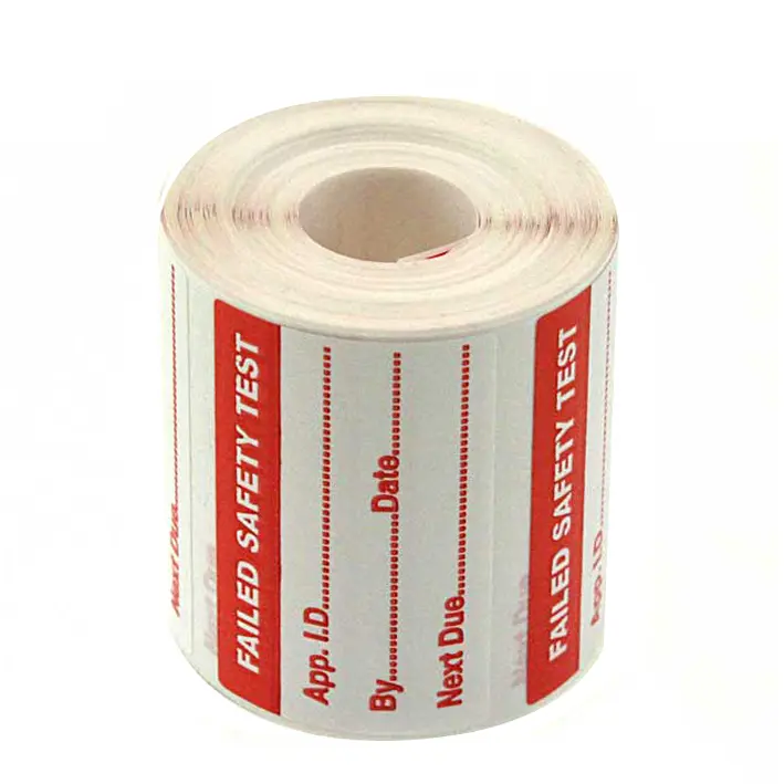 Produktfoto 1 von Fluke Etiketten für Gerätefehler PAT-Prüfetikett für Tragbarer Gerätetester 6200-2