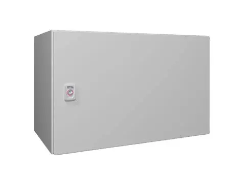Produktfoto 1 von Rittal AX IT Stahlblech Wandanschlusskasten RAL 7035 IP56, HxBxT 380 mm, 600 mm x 350 mm