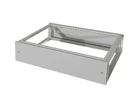 Produktfoto 1 von Rittal Frontplatte Stahl, für VX IP55 VX 200 mm 600 mm 800mm
