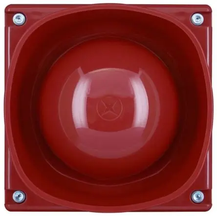 Produktfoto 1 von Eaton EF Beacon-Sounder-Kombination 35V dc Weiß IP66 Wand