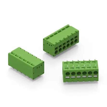 Produktfoto 1 von Wurth Elektronik WR-TBL Printklemme Horizontal, 4-polig / 1-reihig, Raster 5 mm