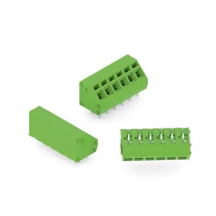 Produktfoto 1 von Wurth Elektronik WR-TBL Printklemme 45 Grad, 4-polig / 1-reihig, Raster 5 mm