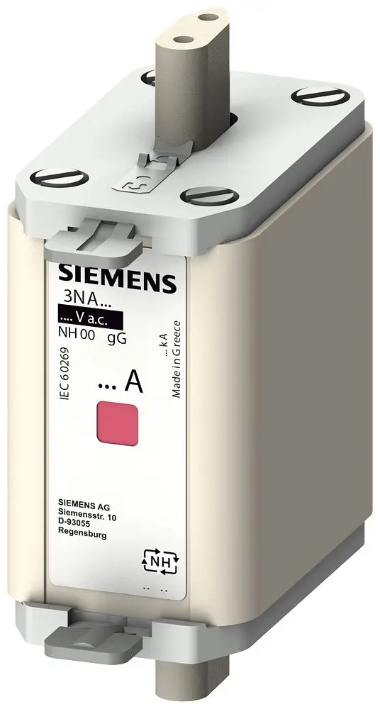 Produktfoto 1 von Siemens Sicherungseinsatz NH00, 400V / 125A, gG