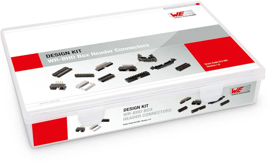 Produktfoto 1 von Wurth Elektronik PCB Steckverbinder-Satz, Verbinder-Kit Steckverbinder für Flachbandkabel