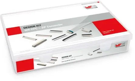 Produktfoto 1 von Wurth Elektronik PCB Steckverbinder-Satz, Verbinder-Kit Flat Flexible Cables, ZIF Connectors