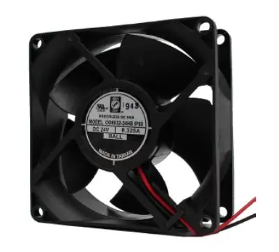 Produktfoto 1 von RS PRO DC-Axiallüfter, Kugellager, 12 V dc / 7.8W, 80 x 80 x 32mm, 6000U/min, 75.1cfm