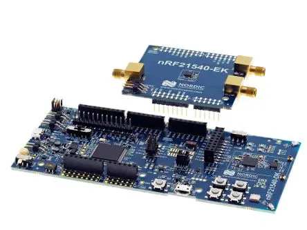 Produktfoto 1 von Nordic nRF21540 DB Entwicklungstool Kommunikation und Drahtlos nRF21540 Evaluierungskit, Entwicklungskit für NRF21540,