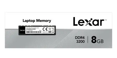 Produktfoto 1 von Lexar 8 GB RAM für Laptop DDR4 DIMM 1.2V