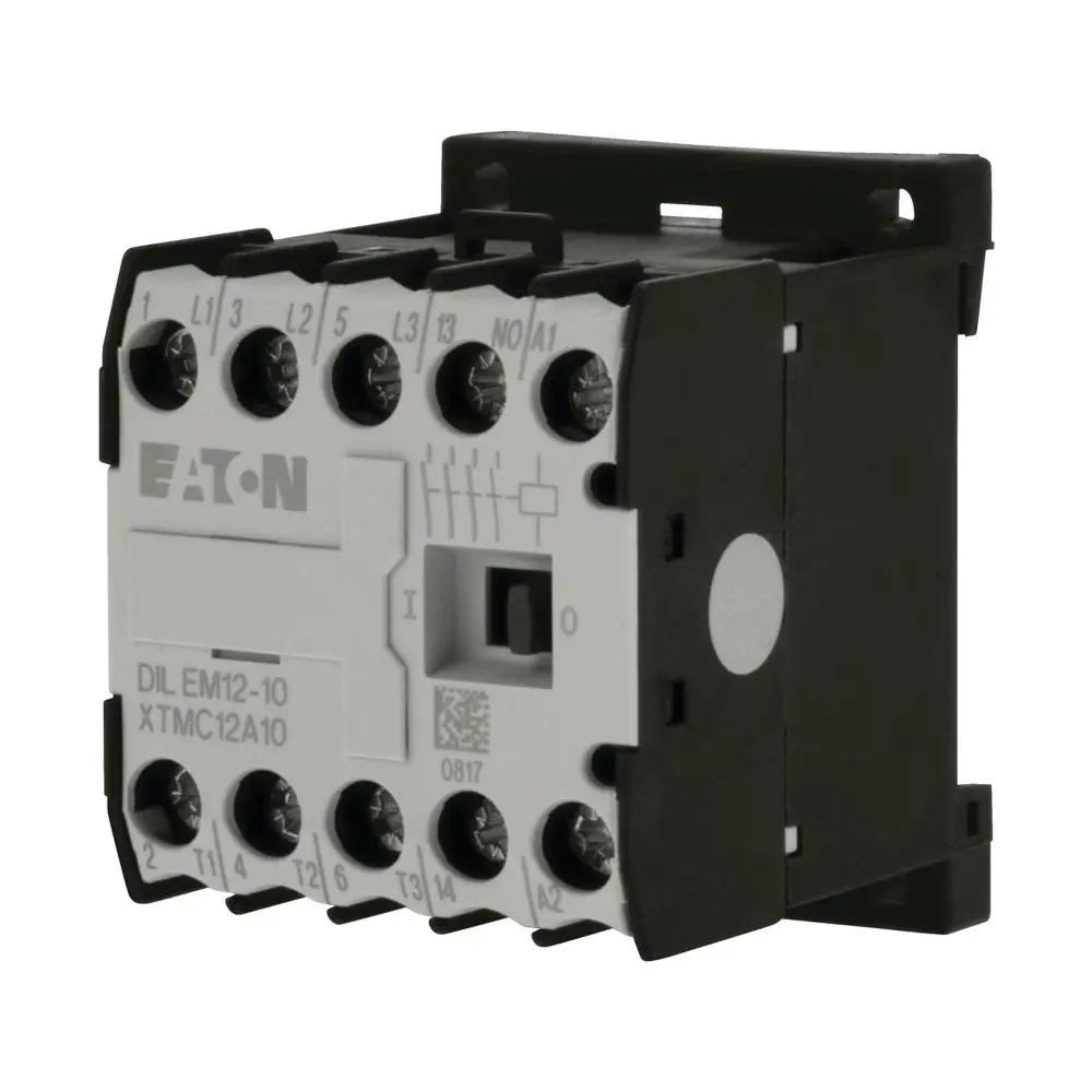 Produktfoto 1 von Eaton DILEM contactors Schütz 24 V dc-Spule, 3-polig, 400V / 50 A 5.5 kW 1 Schließer Umkehrend 1-Hilfskontakte