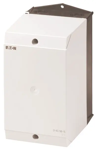 Produktfoto 1 von Eaton CI; Universalgehäuse; GF Polycarbonat; Schwarz, Gehäuseunterseite: Tiefschwarz, Hellgrau; IK06 IP65 Breite 120 mm