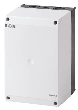 Produktfoto 1 von Eaton CI; Universalgehäuse; GF Polycarbonat; Hellgrau, Jet-.Schwarz, Schwarz; IK06 IP65 Breite 160 mm Höhe 240 mm Länge