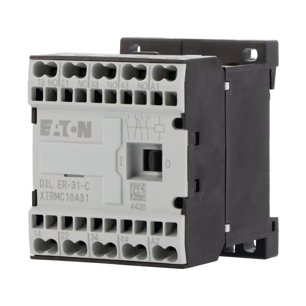 Produktfoto 1 von Eaton DILER Hilfsschütz 24 V dc-Spule, 690V / 10 A 690 V 1.1 W 3 Schließer, 1 Öffner 4-Hilfskontakte