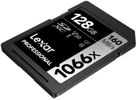 Produktfoto 1 von Lexar 128 GB Silver SDXC SD-Karte Klasse 10 Industriequalität, TLC