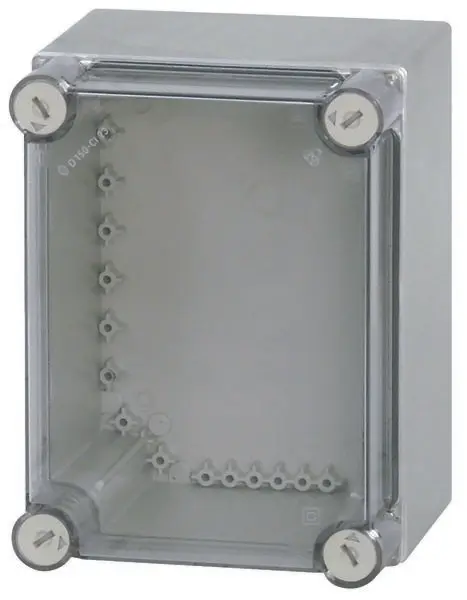 Produktfoto 1 von Eaton CI; Universalgehäuse; GF Polycarbonat; RAL 7035, Hellgrau (Basis); IK10 IP65 Breite 187.5 mm Höhe 250 mm Länge 175
